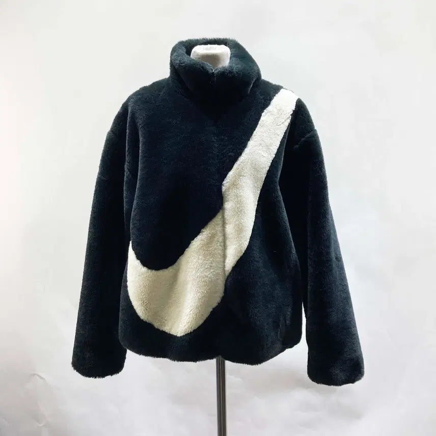 [BUNJANG] Nike Big Swoosh Fleece Jacket / 나이키 빅스우시 뽀글이 후리스자켓 85 진스센스