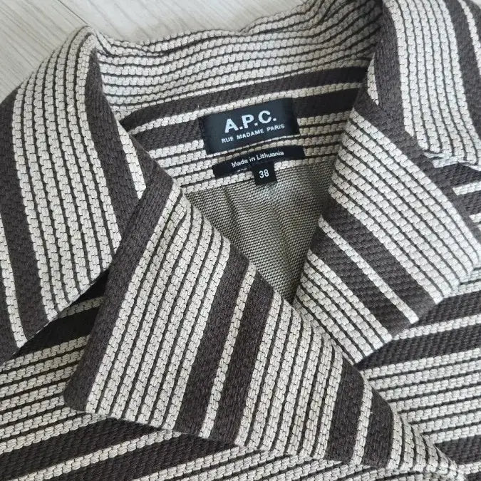 [BUNJANG] APC Striped Pattern Jacket / (정품)APC 아페쎄 자켓