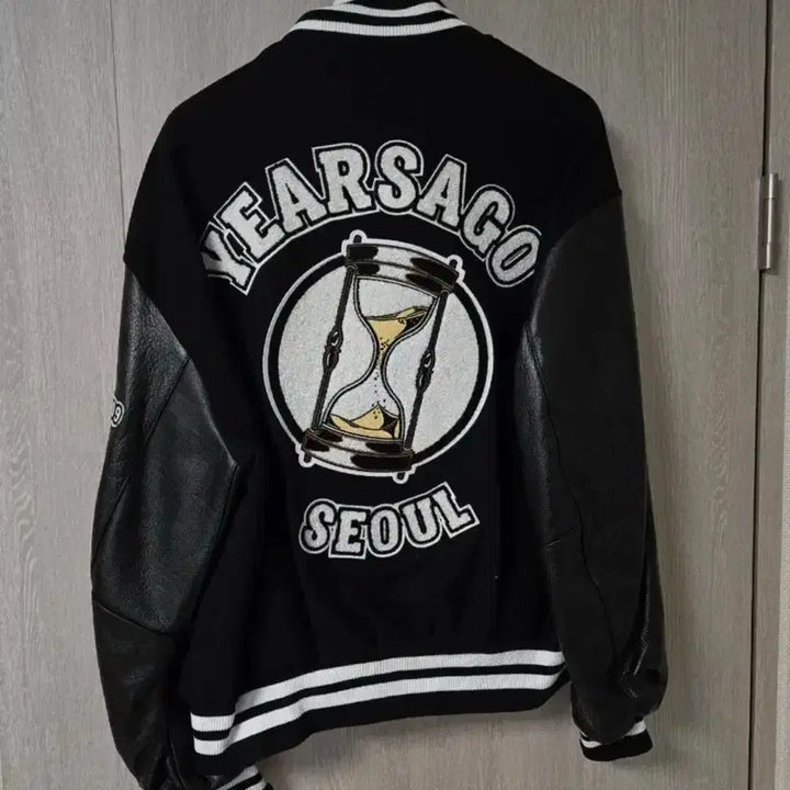 [BUNJANG] Years Ago Varsity Jacket (M) / [M]이얼즈어고 바시티 2번착용,블랙 급쳐