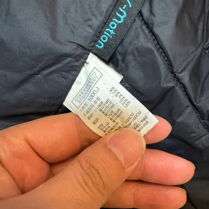 [BUNJANG] The North Face Vmotion Lightweight Functional Padded Jacket / (상태SS,판매14) 노스페이스 V모션 데일리/라운딩 소지섭 기능 경량패