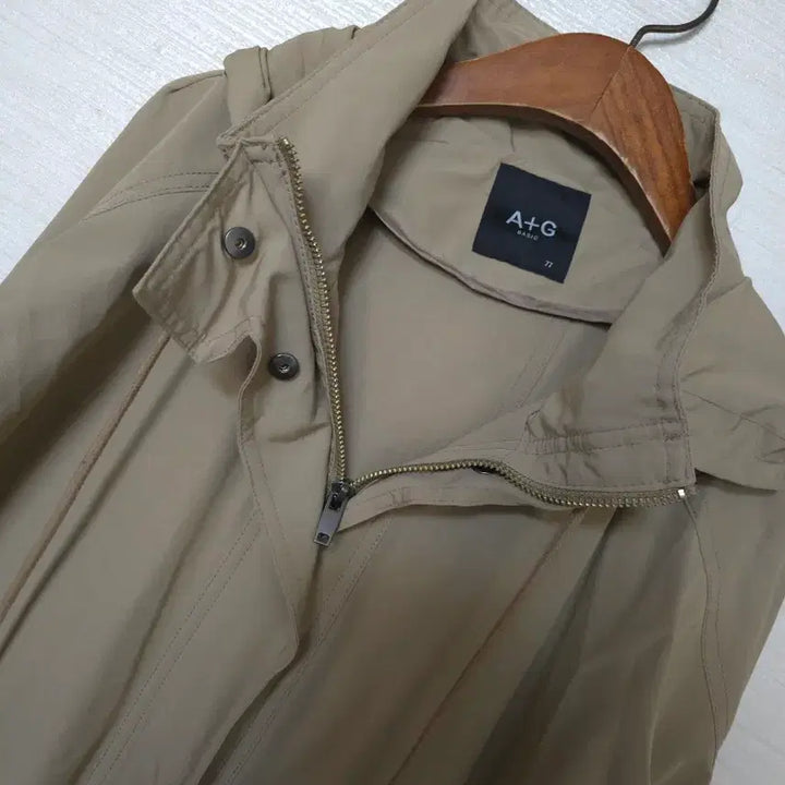 [BUNJANG] AtG Long Hooded Jacket / AtG 롱자켓