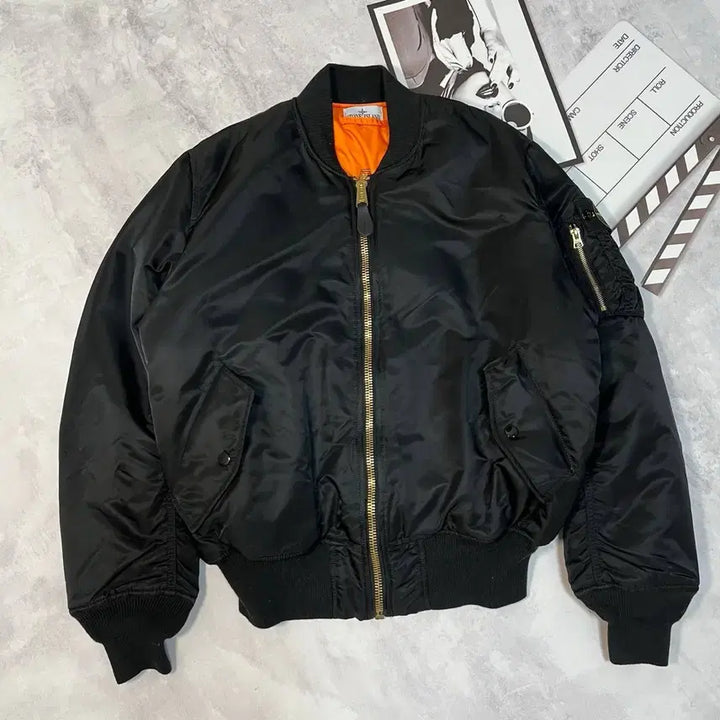 [BUNJANG] Alpha Industries Stone Island MA-1 Jacket / Alpha Industries MA-1 Stone Island