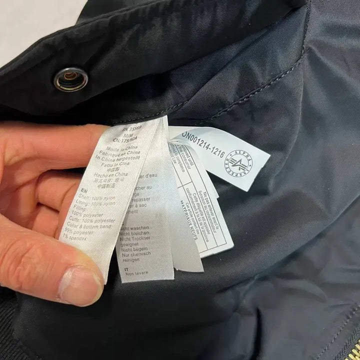 [BUNJANG] Alpha Industries Stone Island MA-1 Jacket / Alpha Industries MA-1 Stone Island