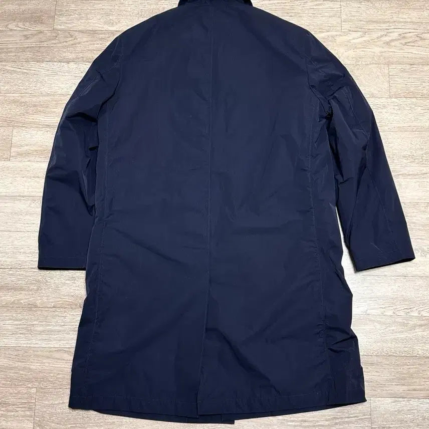 [BUNJANG] Uniqlo Single Breasted Coat Navy L / 유니클로 싱글브레스트 코트 네이비 L