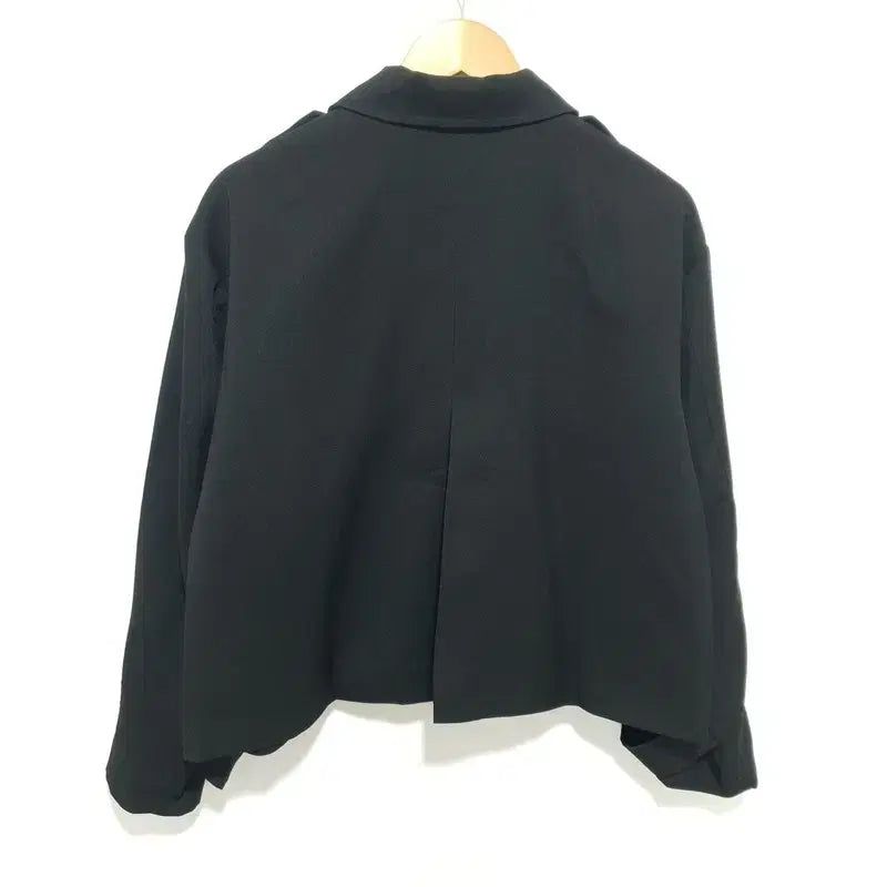 [BUNJANG] Hotping Semi-Crop Trench Jacket / 핫핑 싱글 카라 세미 크롭 트렌치 자켓 1_M2009