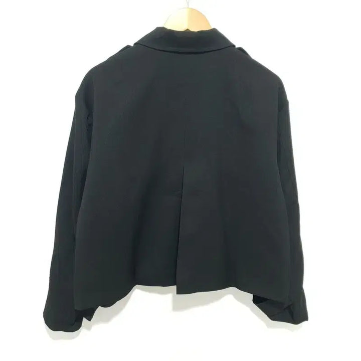 [BUNJANG] Hotping Semi-Crop Trench Jacket / 핫핑 싱글 카라 세미 크롭 트렌치 자켓 1_M2009