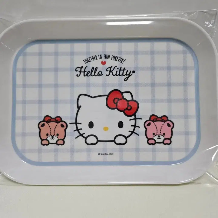 [BUNJANG] Hello Kitty Doll Keyring Set + Tray / 헬로키티 인형 키링 세트 + 키티 쟁반(트레이)