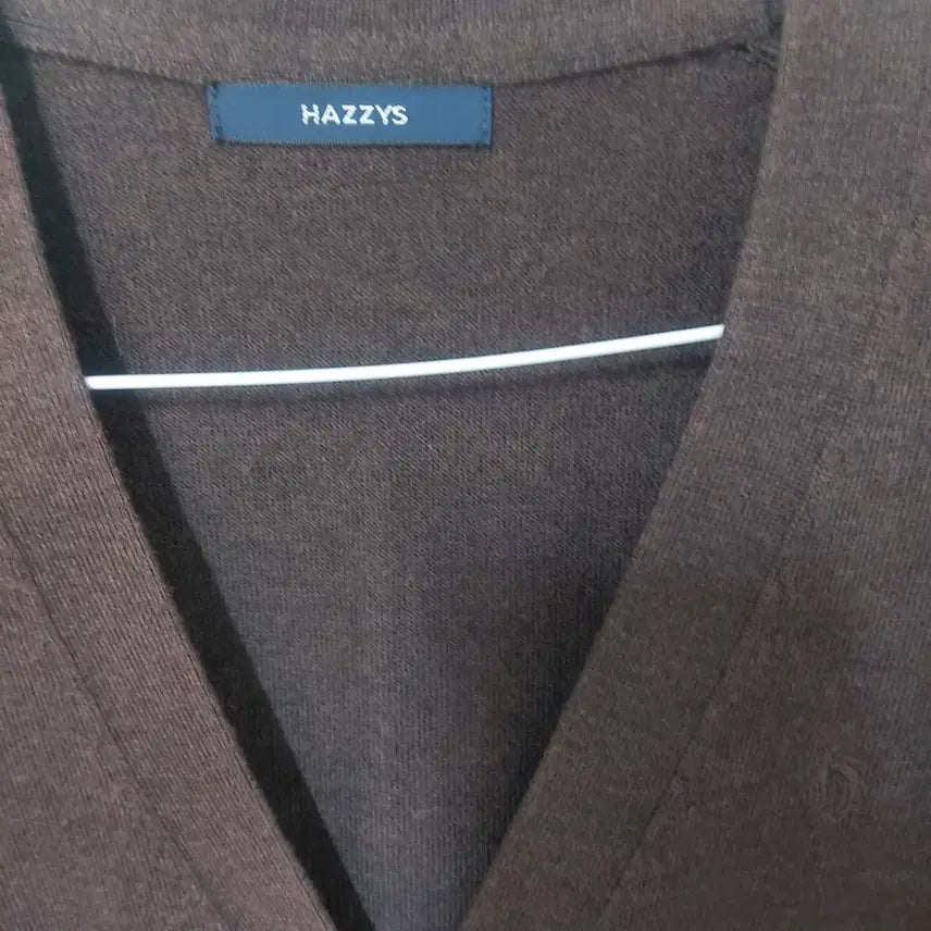 [BUNJANG] Hazzys Brown Cardigan / 헤지스 브라운 가디건