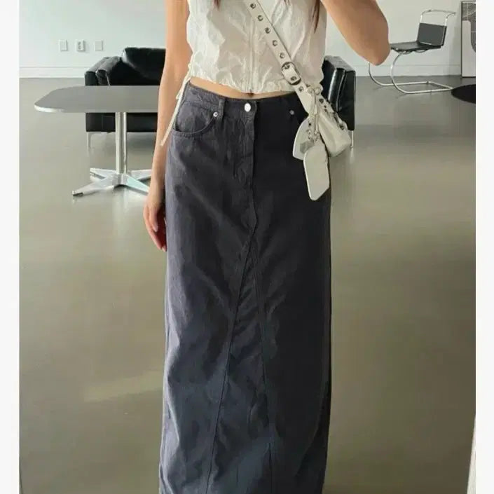 [BUNJANG] ACME Maxi Long Skirt / ACME 에크미 맥시 롱스커트 새상품