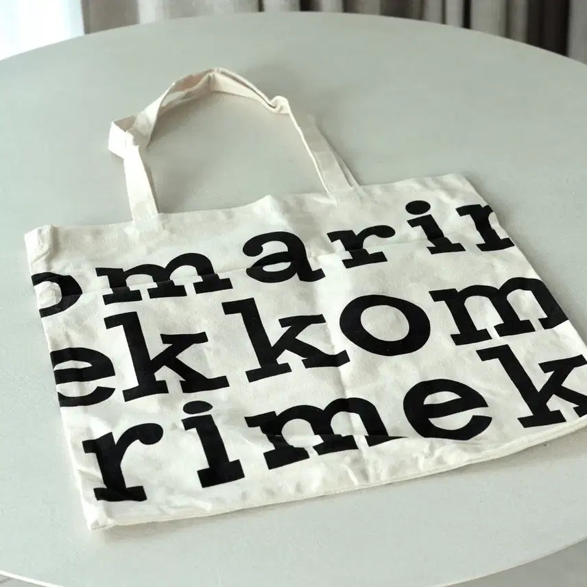 [BUNJANG] Marimekko Canvas Shoulder Bag / 마리메코 에코백 숄더백 캔버스백 대학생가방 노트북 가방