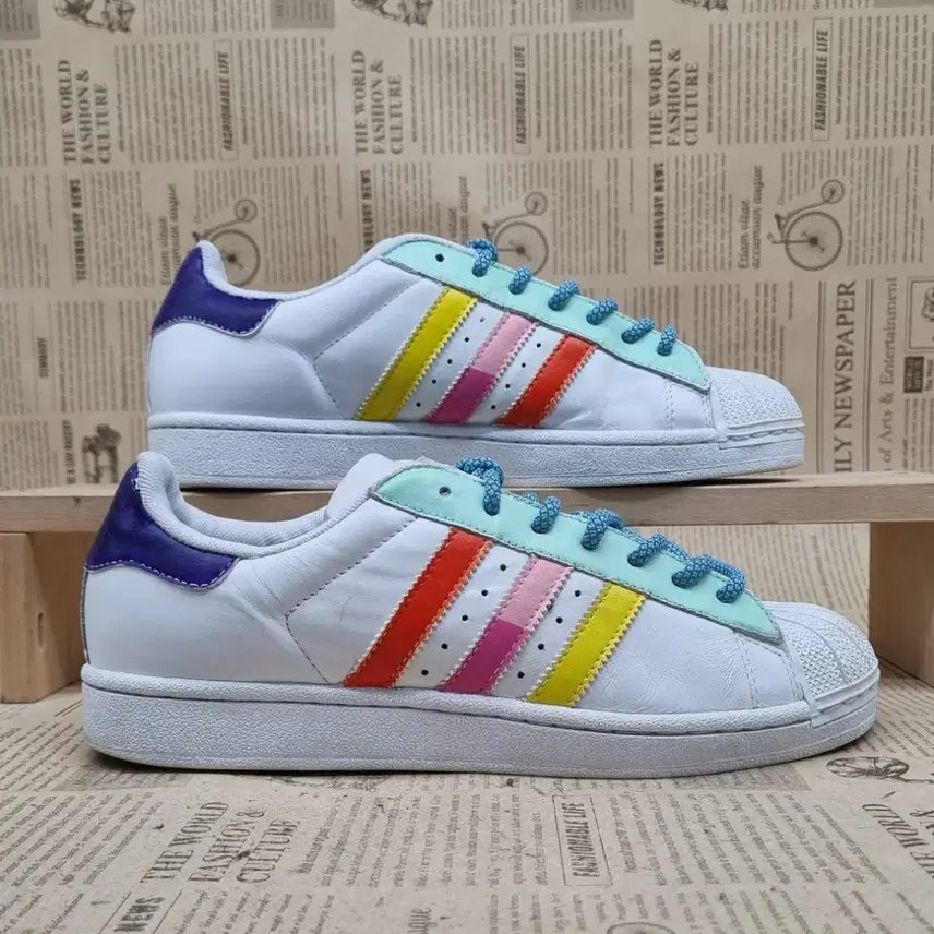 [BUNJANG] Adidas Superstar J Cloud Sneakers 255 / 아디다스 슈퍼스타 J클라우드 스니커즈255