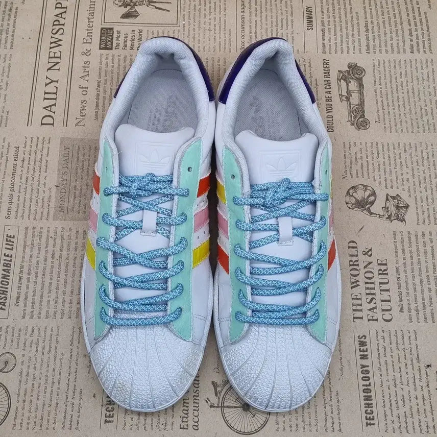 [BUNJANG] Adidas Superstar J Cloud Sneakers 255 / 아디다스 슈퍼스타 J클라우드 스니커즈255