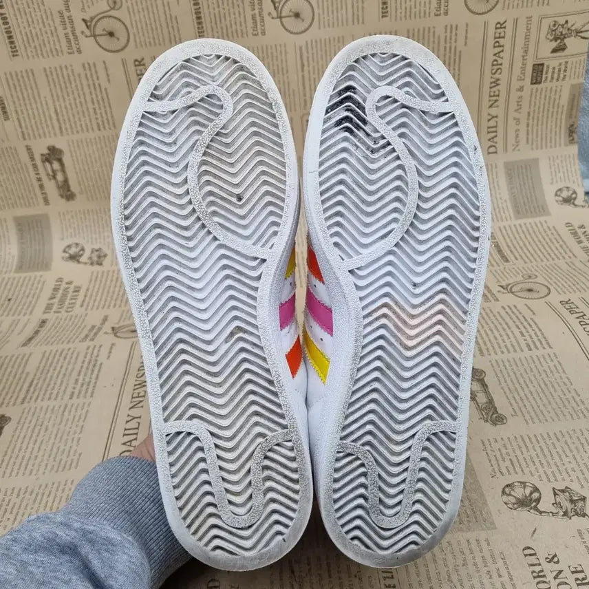 [BUNJANG] Adidas Superstar J Cloud Sneakers 255 / 아디다스 슈퍼스타 J클라우드 스니커즈255