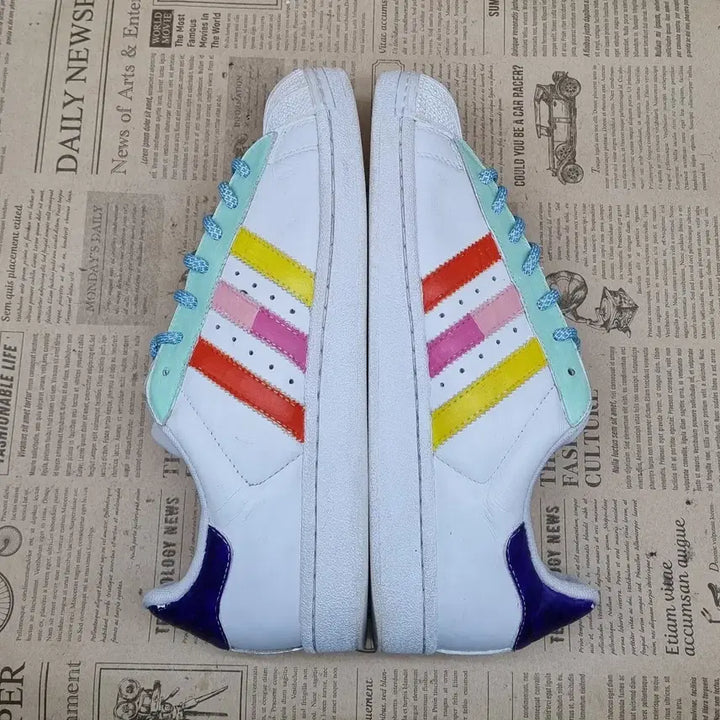 [BUNJANG] Adidas Superstar J Cloud Sneakers 255 / 아디다스 슈퍼스타 J클라우드 스니커즈255