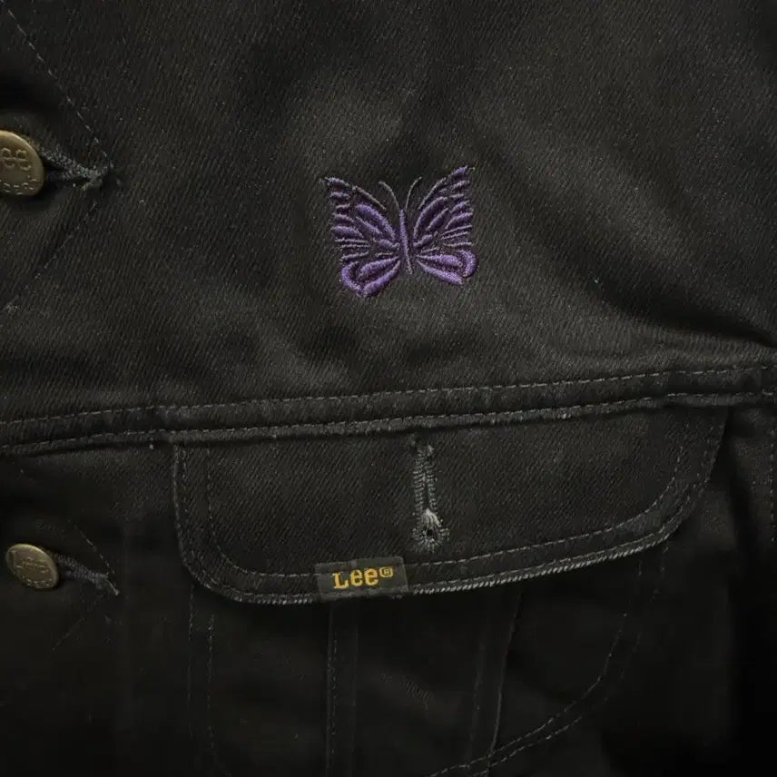 [BUNJANG] Needles x Lee Storm Rider Denim Jacket / 니들스 x 리 스톰라이더 데님 자켓(95-100)