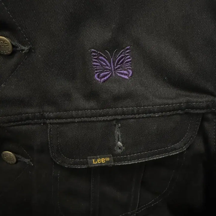 [BUNJANG] Needles x Lee Storm Rider Denim Jacket / 니들스 x 리 스톰라이더 데님 자켓(95-100)