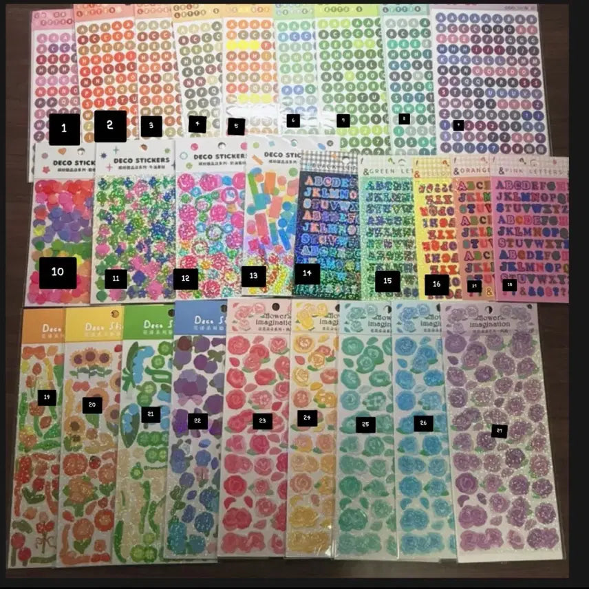 [BUNJANG] Seal Sticker / 씰스티커 개당 처분