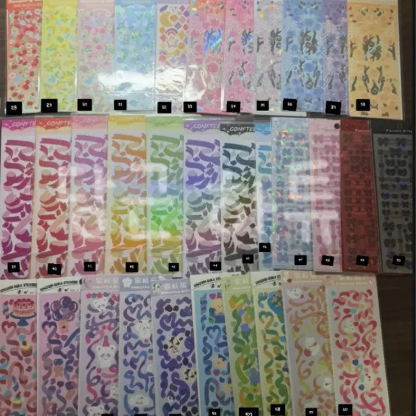 [BUNJANG] Seal Sticker / 씰스티커 개당 처분