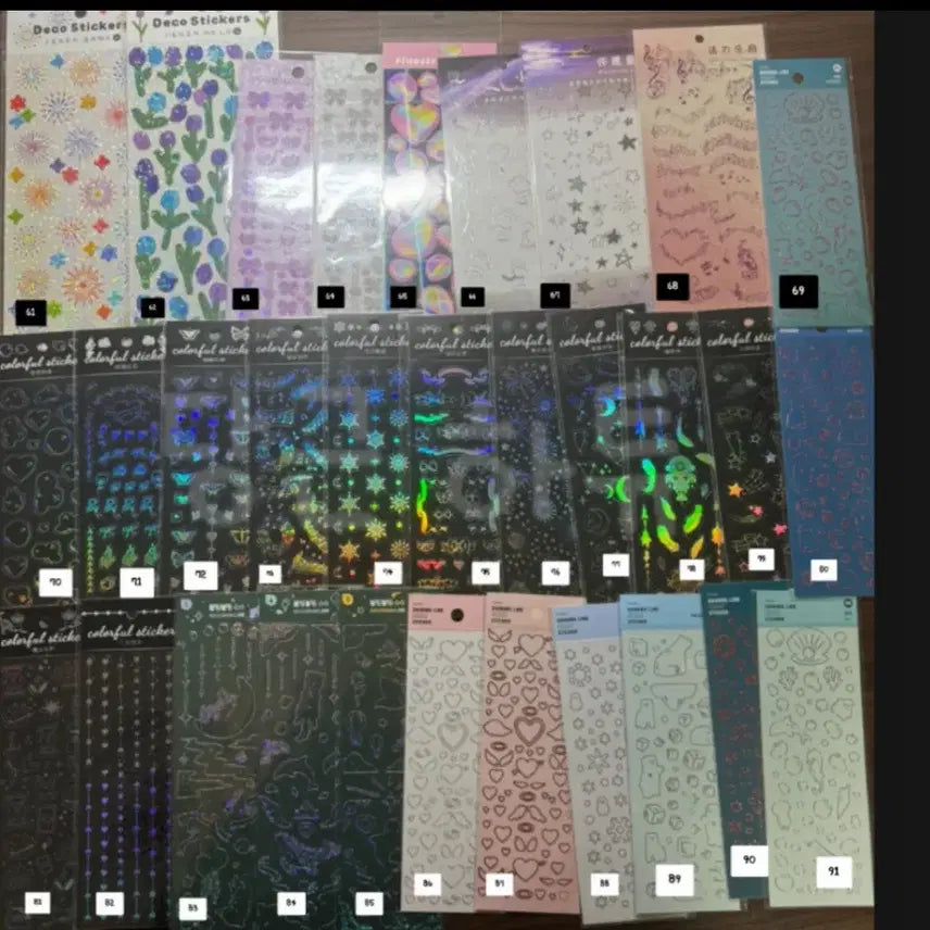 [BUNJANG] Seal Sticker / 씰스티커 개당 처분