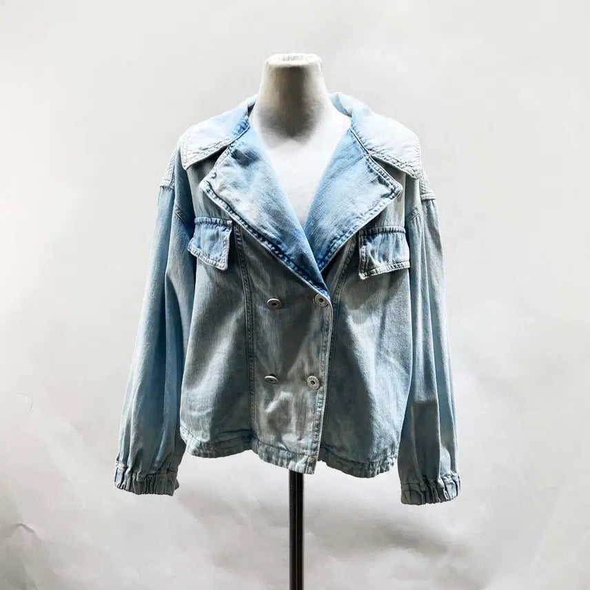 [BUNJANG] Egoist Denim Jacket 66 / 에고이스트 여성데님자켓 66 진스센스