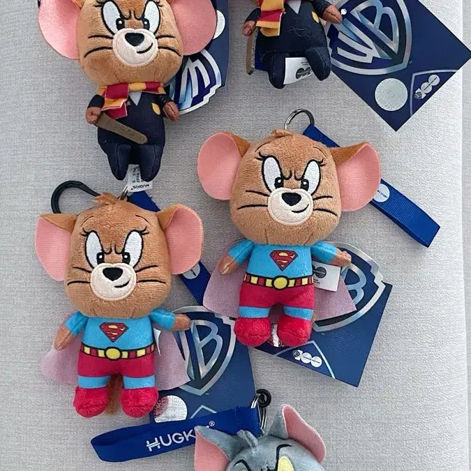 [BUNJANG] Tom and Jerry Collaboration Doll Keyring / 톰과 제리 콜라보 인형 키링(개당)