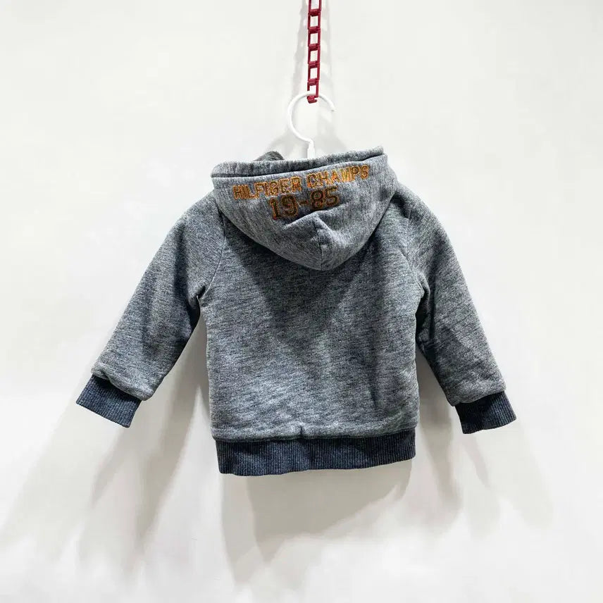 [BUNJANG] Tommy Hilfiger Junior Hooded Fleece Zip-Up Jacket / 타미힐피거 쥬니어 후드기모집업 92 진스센스