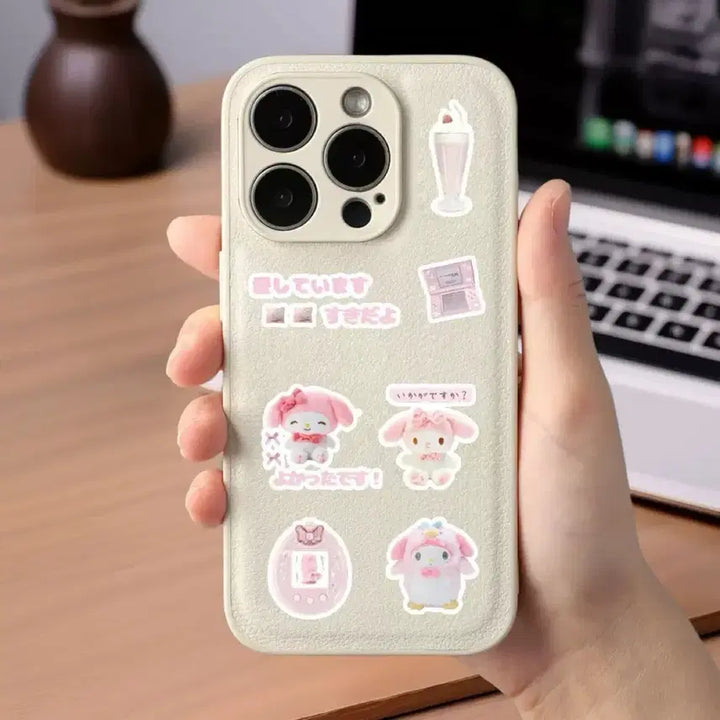 [BUNJANG] Sanrio My Melody Sticker Set / 8장 마이멜로디 C 씰스티커 세트 산리오 캐릭터 다꾸 다이어리 꾸미기