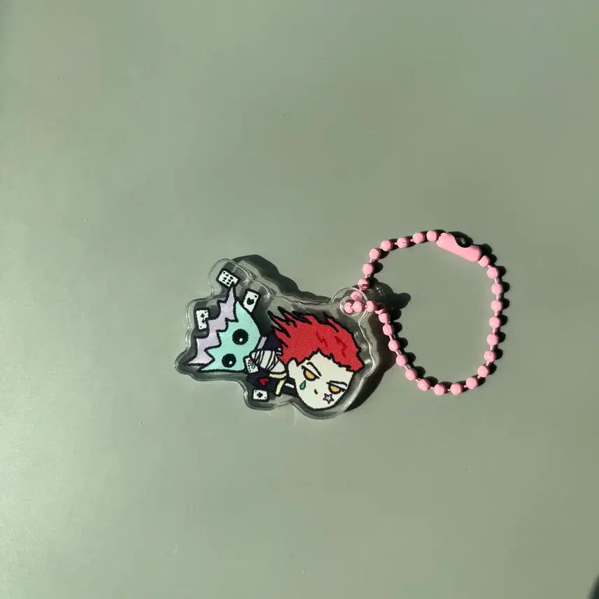 [BUNJANG] Hubejak Hunter x Hunter Hisoka Fish Keychain / 후비적님 헌터헌터 히소카 물고기 키링
