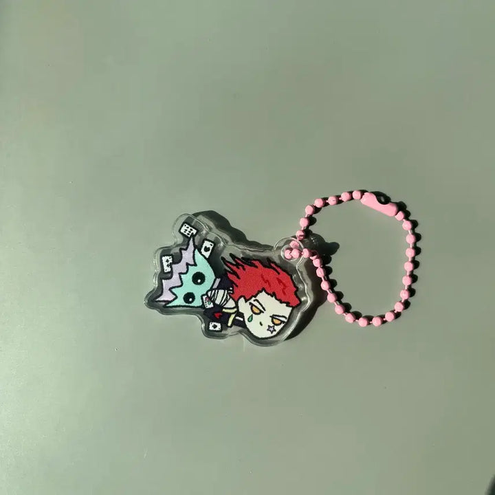 [BUNJANG] Hubejak Hunter x Hunter Hisoka Fish Keychain / 후비적님 헌터헌터 히소카 물고기 키링