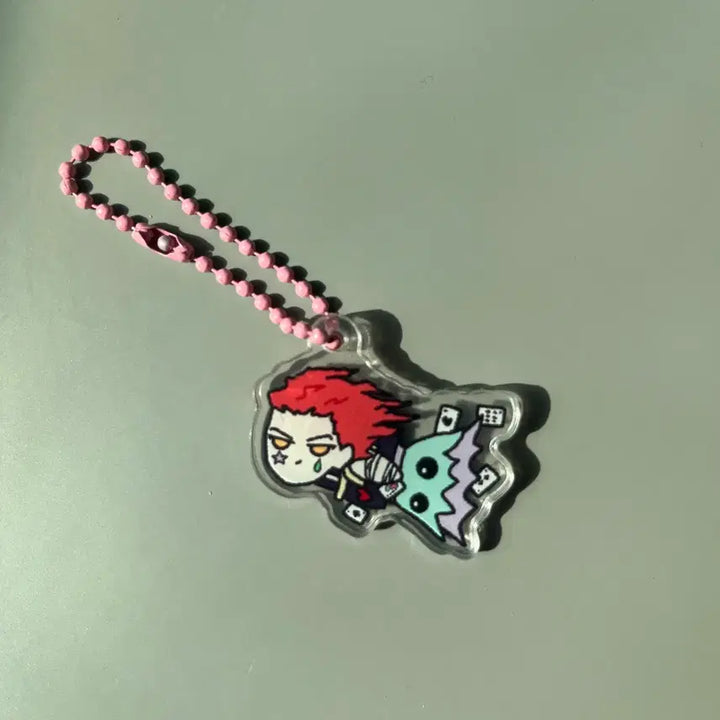 [BUNJANG] Hubejak Hunter x Hunter Hisoka Fish Keychain / 후비적님 헌터헌터 히소카 물고기 키링