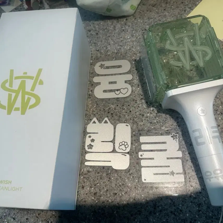 [BUNJANG] NCT WISH Official Light Stick Bundle Set / 엔위시 믐봉 응원봉 반스 포함