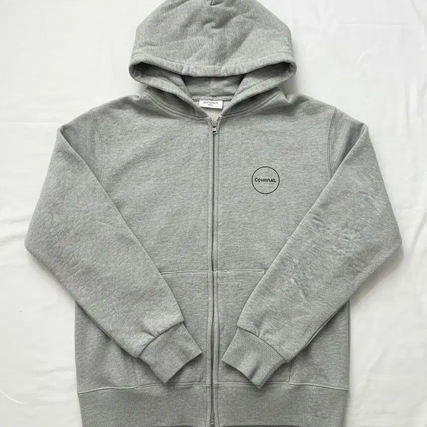 [BUNJANG] Covernat Gray Hooded Zip-up / 커버낫 그레이 후드집업