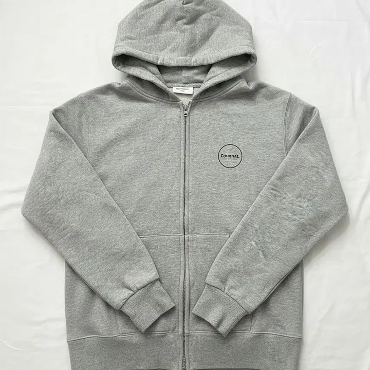 [BUNJANG] Covernat Gray Hooded Zip-up / 커버낫 그레이 후드집업