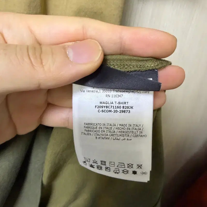 [BUNJANG] Moncler Alyx Oversized Short Sleeve T-shirt / [L] 몽클레어 알릭스 오버핏 반팔티셔츠