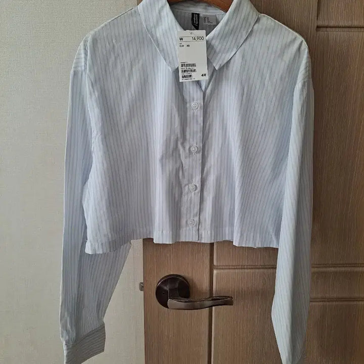 [BUNJANG] Cropped Shirt / 크롭셔츠