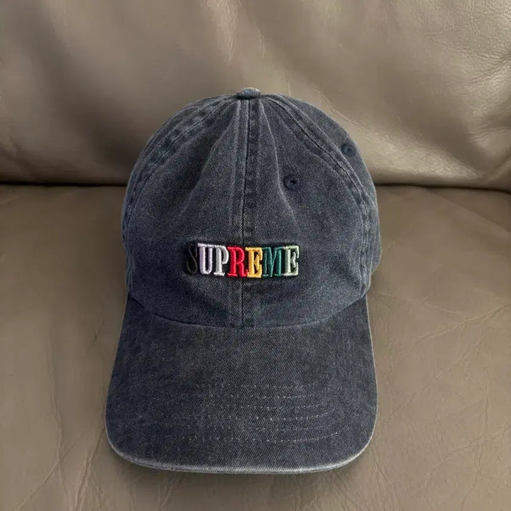 [BUNJANG] Supreme Pigment Dyed 6-Panel Ball Cap / 슈프림 25ss 피그먼트 다이 6패널 볼캡
