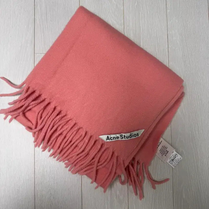 [BUNJANG] Acne Studios Pink Scarf / 아크네 목도리