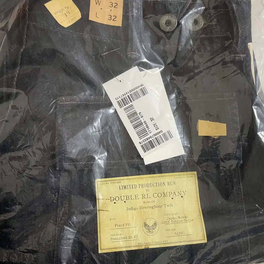 [BUNJANG] RRL Herringbone Field Pants / rrl리미티드헤링본필드팬츠 32-32