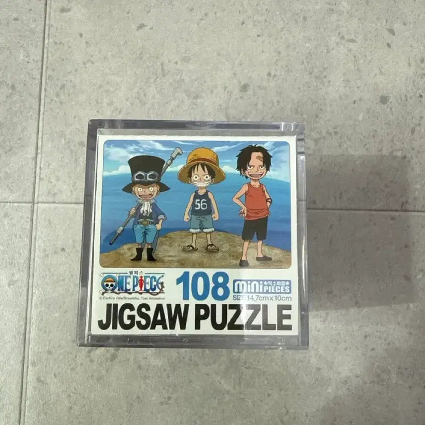 [BUNJANG] One Piece 108-Piece Mini Jigsaw Puzzle / 원피스 108피스 미니 직소퍼즐 미개봉