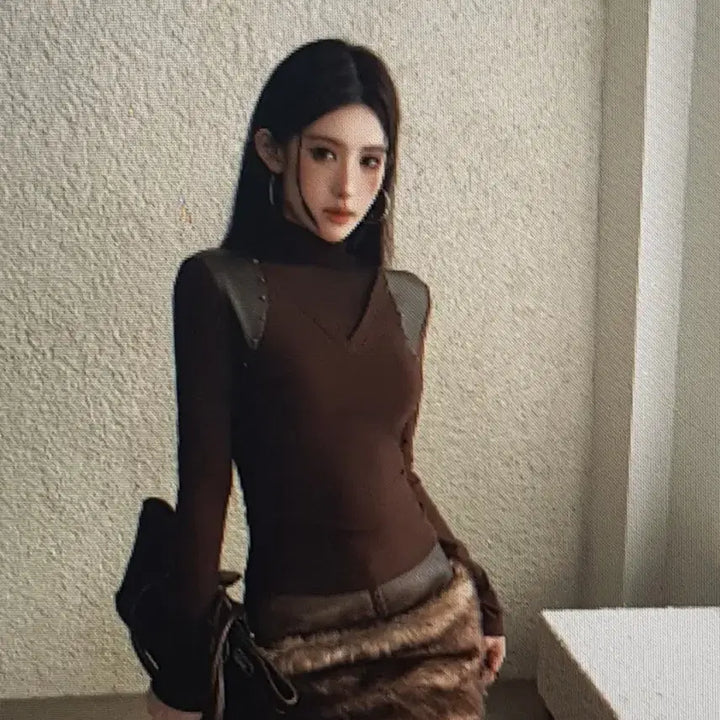 [BUNJANG] Retro Mesh Long Sleeve Top / (해외배송) 레트로한 메쉬 긴팔티