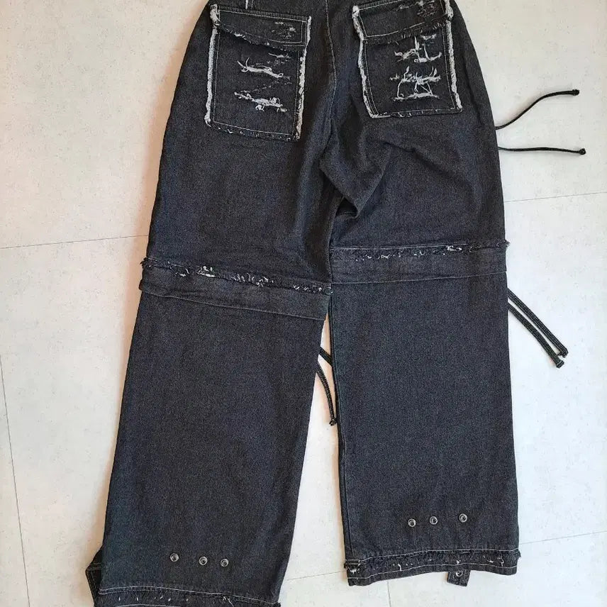 [BUNJANG] 3CE Two-Way Denim Black S / 3ce 스타일난다 투웨이 데님 블랙 s