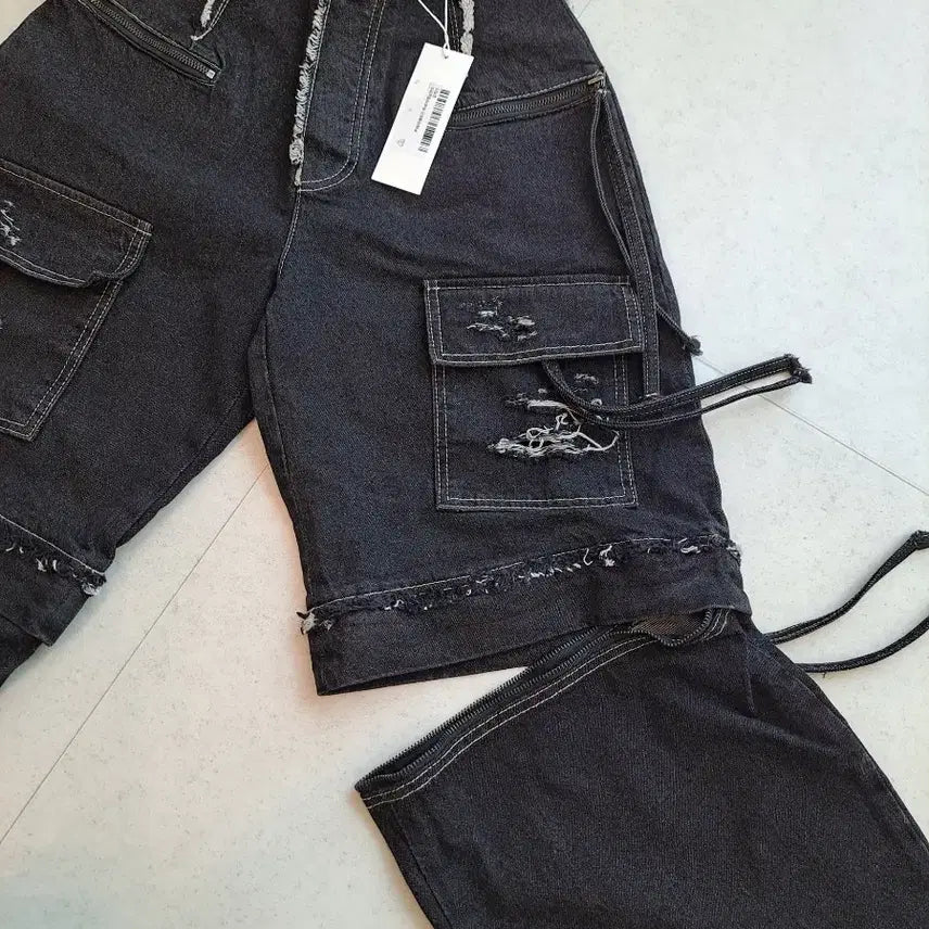 [BUNJANG] 3CE Two-Way Denim Black S / 3ce 스타일난다 투웨이 데님 블랙 s