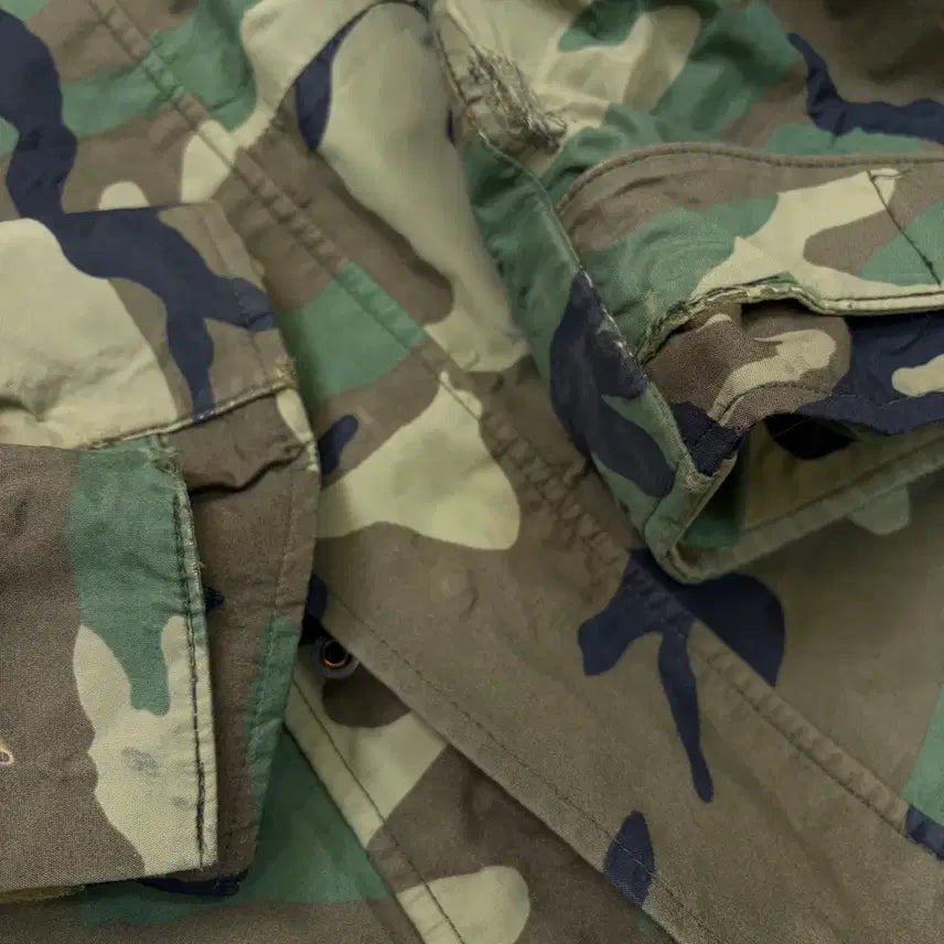 [BUNJANG] US Army ECWCS Gore-Tex Camo Jacket / us army ECWCS 미군 밀리터리 고어텍스 카모 자켓