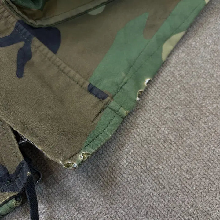 [BUNJANG] US Army ECWCS Gore-Tex Camo Jacket / us army ECWCS 미군 밀리터리 고어텍스 카모 자켓