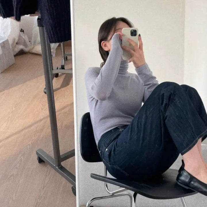 [BUNJANG] Kkonmigo Wool Turtleneck Sweater / [미개봉 새상품]꼰미고 울 목폴라