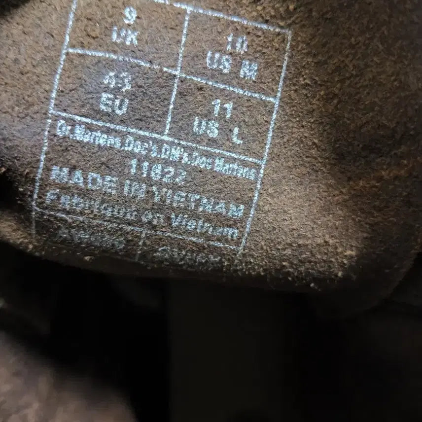 [BUNJANG] Dr. Martens 1460 8-Hole Boots / 닥터마틴1460 모델 8홀 280브라운