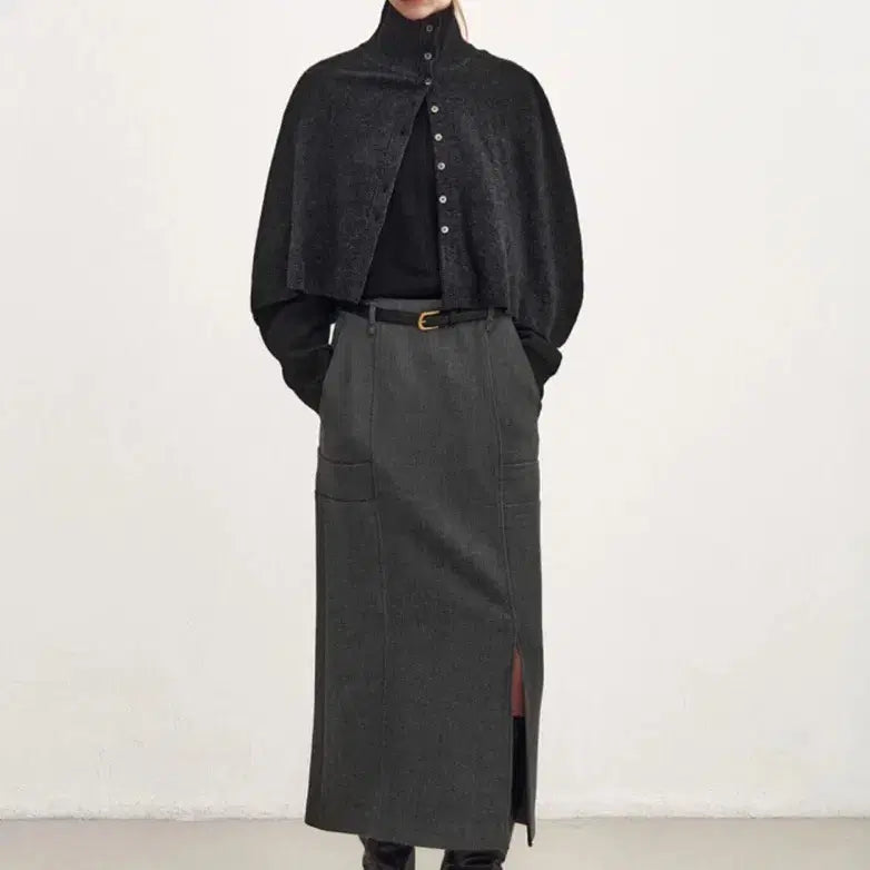 [BUNJANG] Hansum Belted Straight Skirt / 한섬 25fw신상 시스템 벨티드 스트레이트 스커트 55