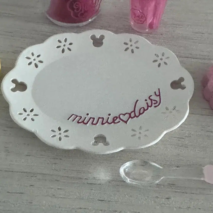 [BUNJANG] Disney Minnie Mouse Lovely Cake Miniature / 단종)미니어처 디즈니 단종식완 미니마우스 러블리케이크  프리티카페