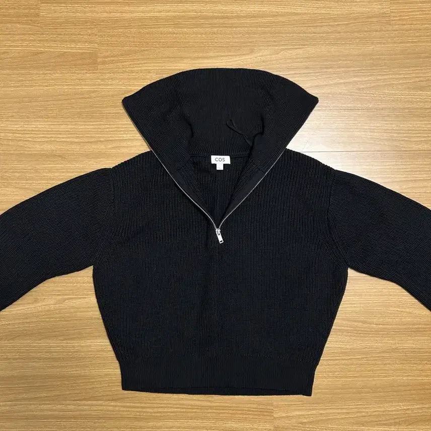 [BUNJANG] COS Half-Zip Wool Knit Sweater / COS 코스 반집업 울니트 M