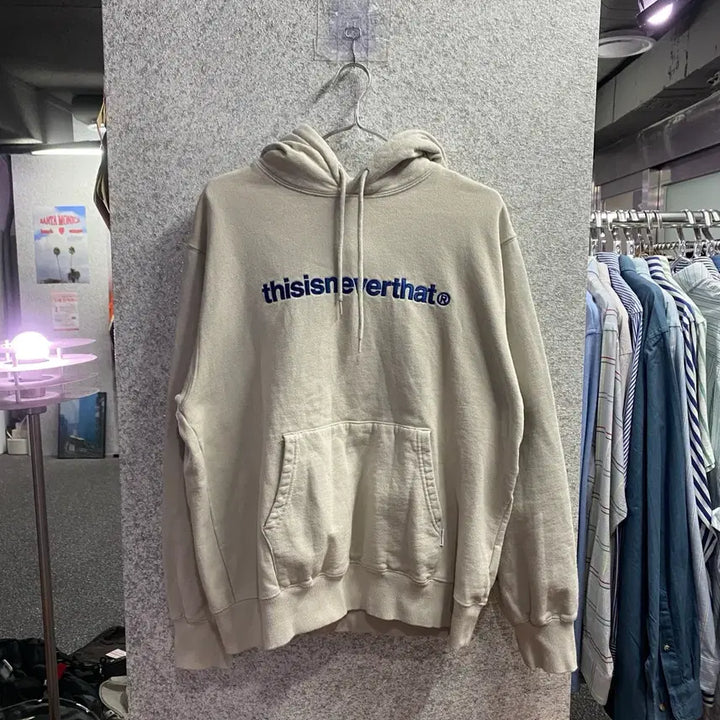 [BUNJANG] thisisneverthat T-Logo Basic Hoodie B4224 / 디스이즈네버댓 T-로고 베이직 후드티 B4224